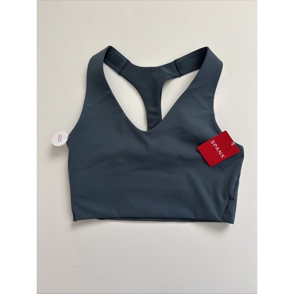 SPANX Other - New‎ SPANX 50219R Blue Longline Medium Impact Sports Bra Size XS